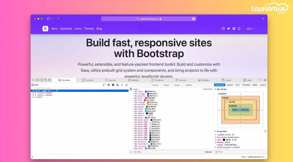 bootstrap css js build