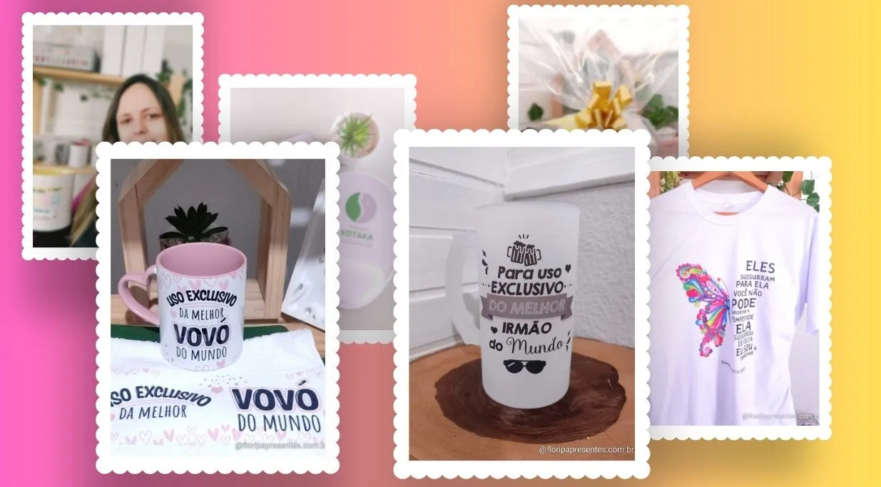 floripa presentes exemplos sublimacao canecas personalizadas