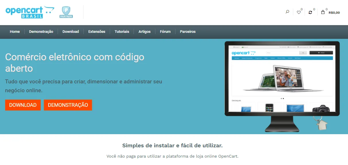 plataforma opencart