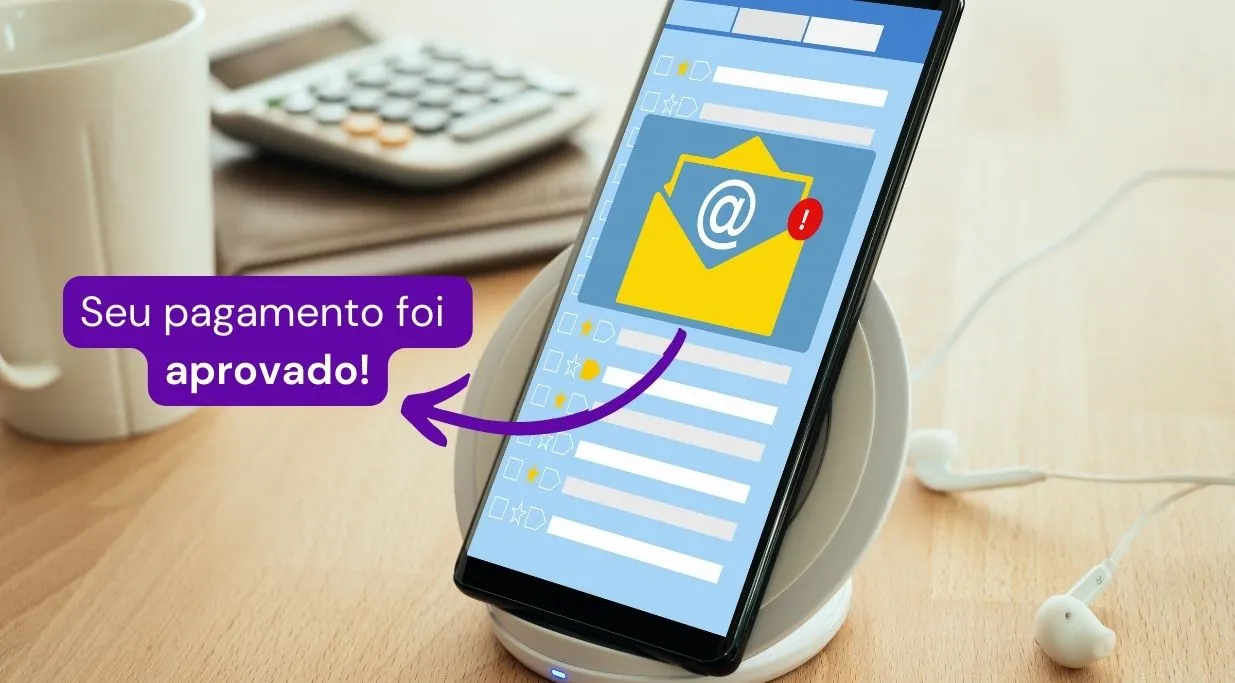 notificacao de email para o status de pedido